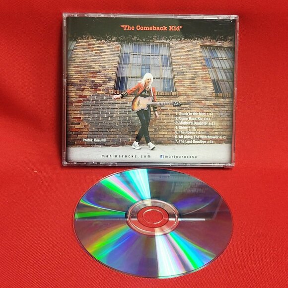 Marina Rocks The Comeback Kid CD Signed 2013 - Picture 8 of 8